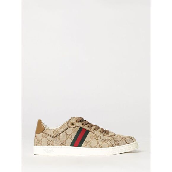 GUCCI Shoes - Gucci Sneakers Woman Beige
